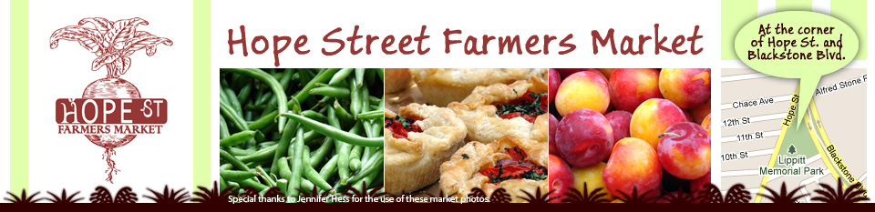 Welcome to the Hope Street Farmers Market Web Site